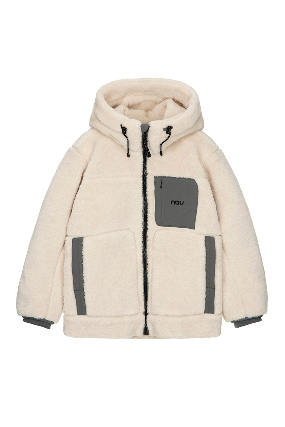 Unisex Adventure Hooded Fleece - Beige